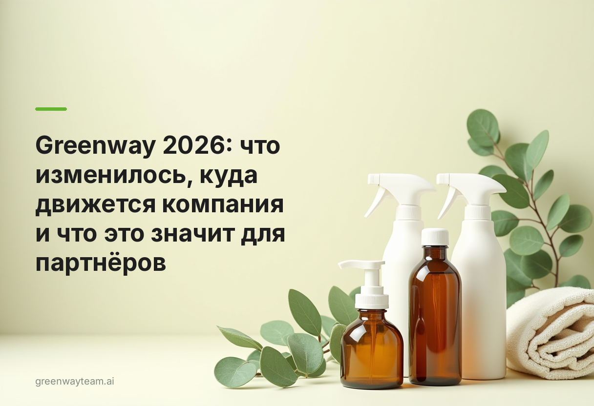 greenway 2026 greenway 2026 - Greenway 2026: что изменилось, куда движется компания и что это значит для партнёров