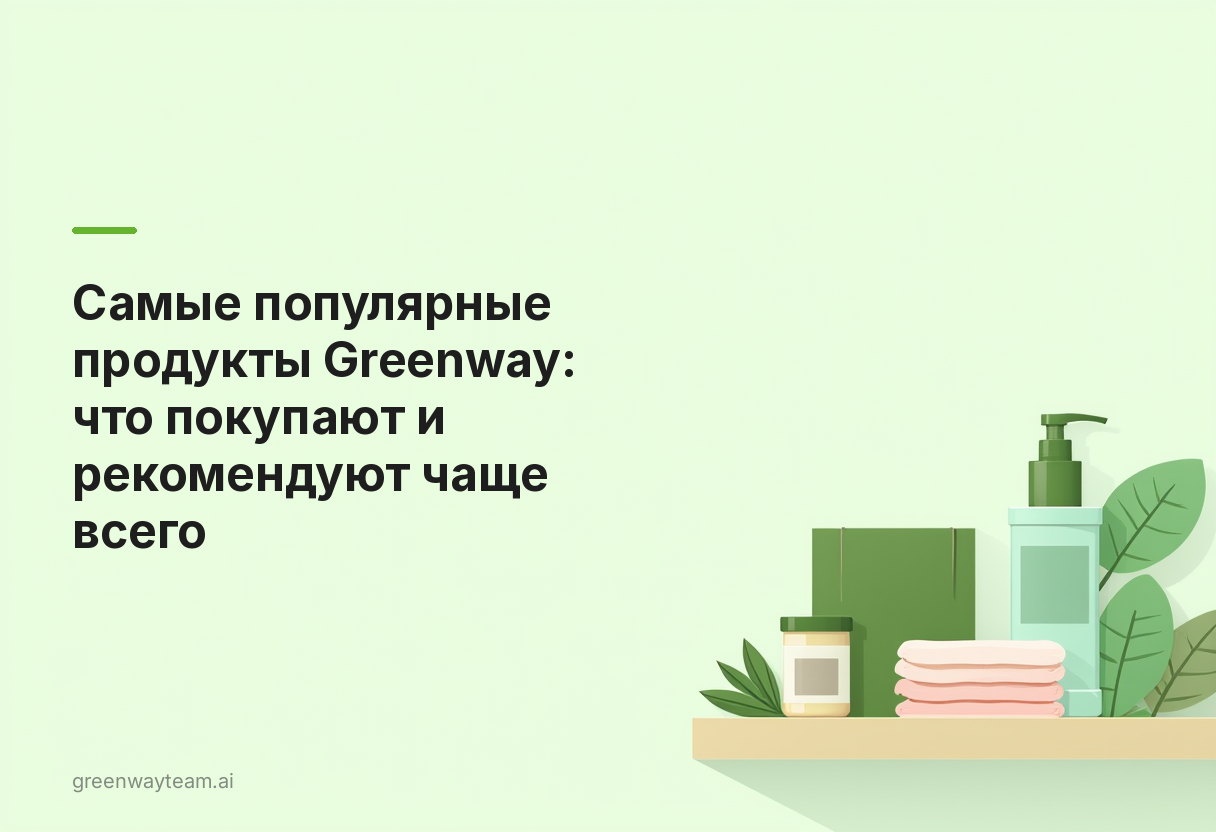 greenway продукты greenway продукты - Самые популярные продукты Greenway: что покупают и рекомендуют чаще всего